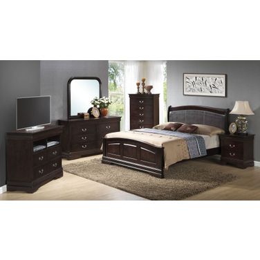 G3125 Upholstered Headboard Bedroom Set