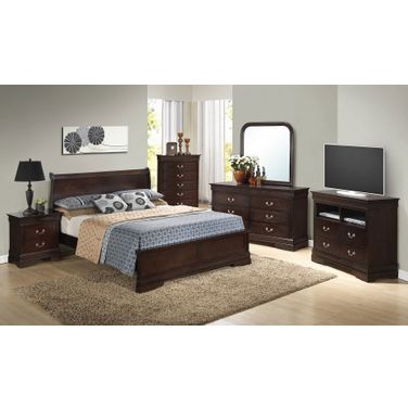 G3125 Sleigh Headboard Bedroom Set