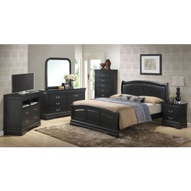 G3150 Upholstered Headboard Bedroom Set