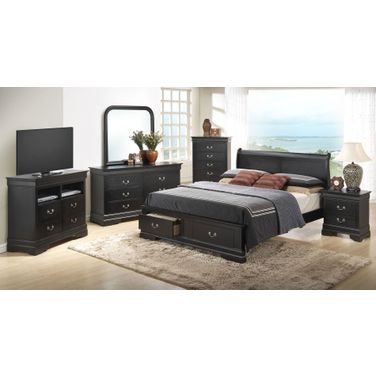 G3150 Sleigh Storage Bedroom Set