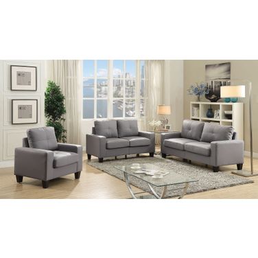 Newbury Gray Living Room Set