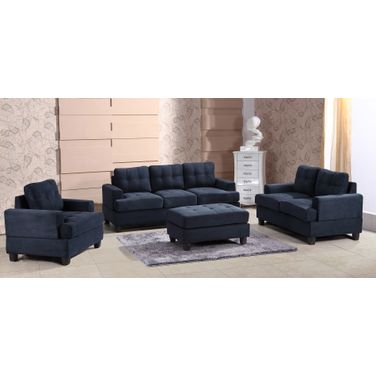 G510 Living Room Set (Navy Blue)