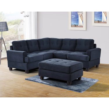 G510 Corner Sectional (Navy Blue)
