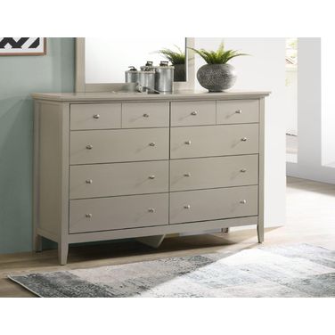 Glory Furniture Hammond Dresser, Champagne