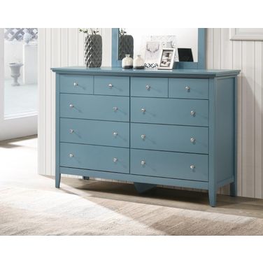 Glory Furniture Hammond Dresser, Blue