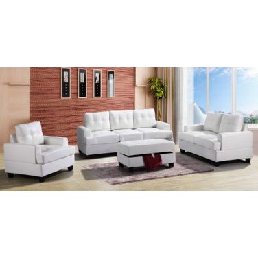 G587 Living Room Set (White)