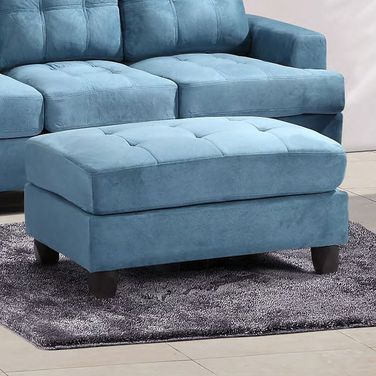 G638 Ottoman (Aqua)