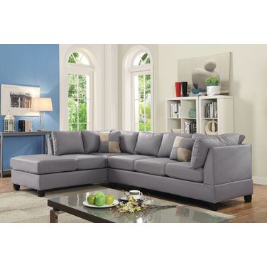 G642 Reversible Sectional (Gray)