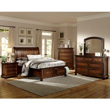 Cumberland Platform Storage Bedroom Set