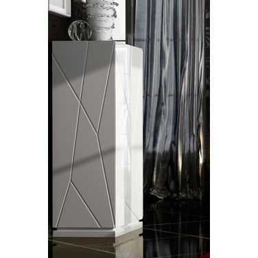 Kiu Chest In White High Gloss