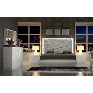 Kiu Upholstered Panel Bedroom Set