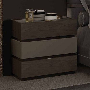 Leo 3 Drawer Nightstand