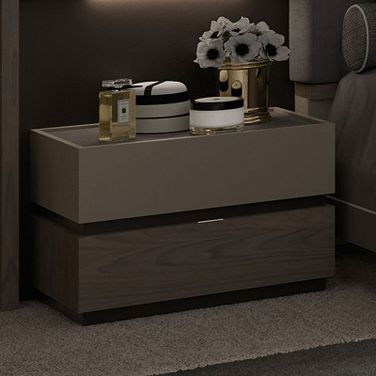 Leo 2 Drawer Nightstand
