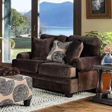 Bonaventura Loveseat (Brown)