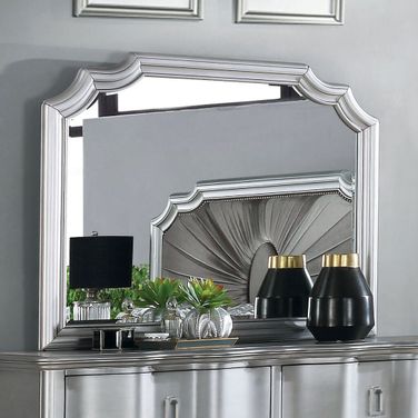 Aalok Mirror In Silver