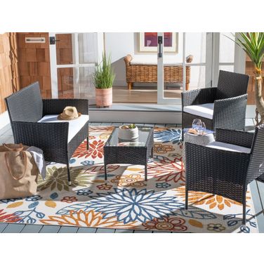 Abdul 4 Piece Living Set