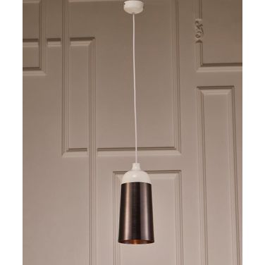 Abel Silver And White Pendant Lamp