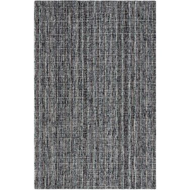 Abstract Hand Tufted Dark Grey and Brown 9' x 12' Large Rectangle Rugs