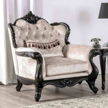 Acapulco Chair In Black and Off White