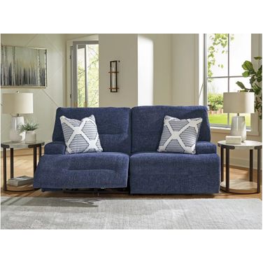 Acklen Place 2-Piece Power Reclining Sectional In Navy