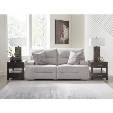 Acklen Place 2-Piece Power Reclining Sectional Loveseat In Pewter