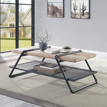 Brantley Rectangle Coffee Table In Oak