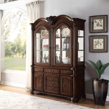 Acme Chateau De Ville Hutch And Buffet In Espresso
