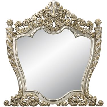 Acme Danae Mirror In Champagne And Gold Finish