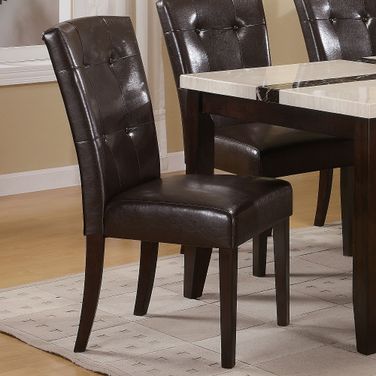 Britney Side Chair Set Of 2 In Walnut