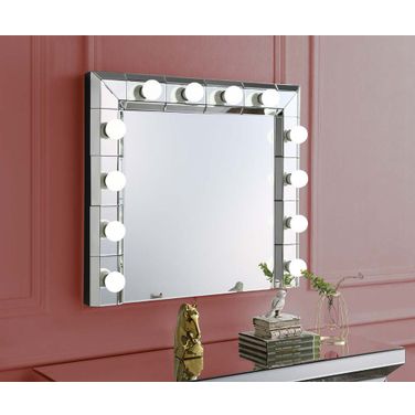 Acme Dominic Wall Decor In Mirrored
