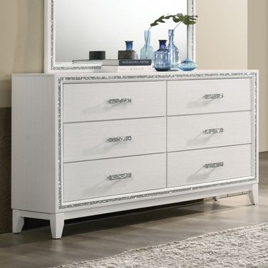 Acme Haiden Dresser In White Finish