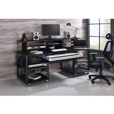 Acme Megara Music Desk In Black Finish