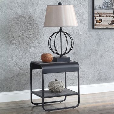 Raziela End Table In Gray