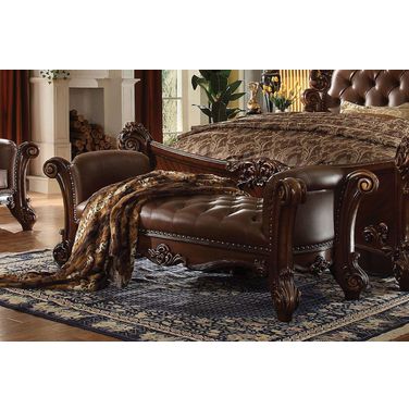 Acme Vendome Bench in Cherry