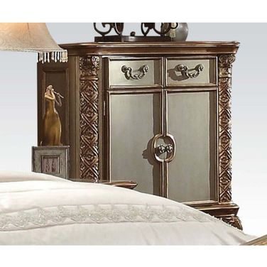 Acme Vendome Chest in Gold Patina