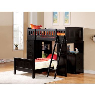 Willoughby Twin Loft Bed In Black