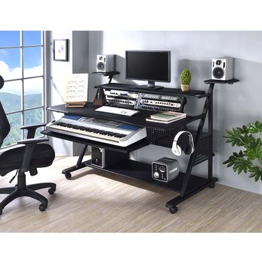 Acme Willow Music Desk In Black Finish