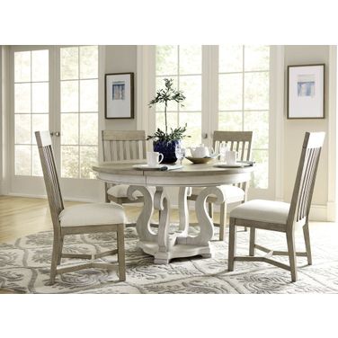 Litchfield Sun Washed Sussex Round Dining Room Set