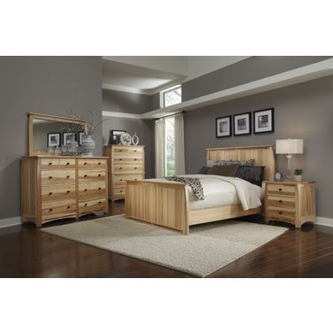 Adamstown Natural Panel Bedroom Set