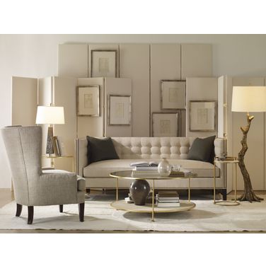 Adele Occasional Table Set In Gold