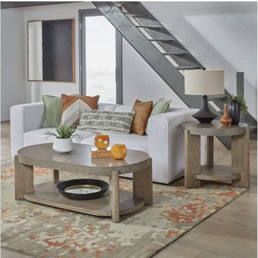 Affinity Occasional Table Set In Brown