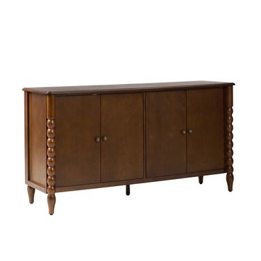 Alex 4-Door Sideboard In Brown