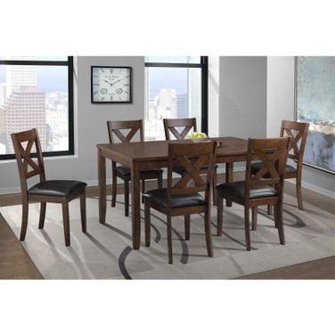 Alexa Cherry 7 Piece Dining Room Set