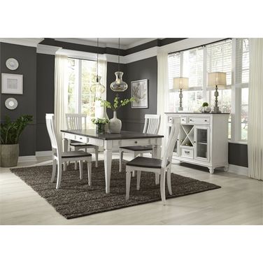 Allyson Park 5 Piece Rectangular Table Set