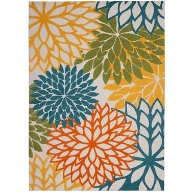Aloha 12' x 15' Rug In Turquoise