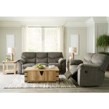 Alphons Reclining Living Room Set In Putty