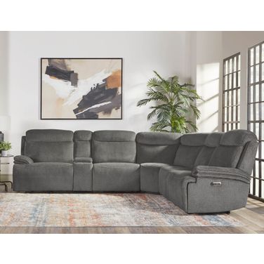 Alpine 6-Piece Sectional In Airy Midnight