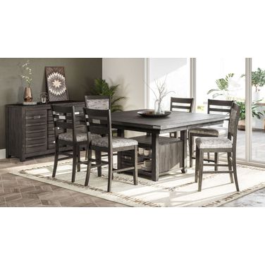 Altamonte Square Counter Height Dining Room Set (Grey)