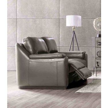 Altamura Power Loveseat In Gray