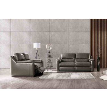 Altamura Power Reclining Living Room Set In Gray
